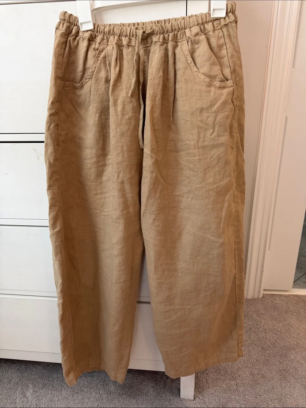 Sokoi Laurel Linen pants size small